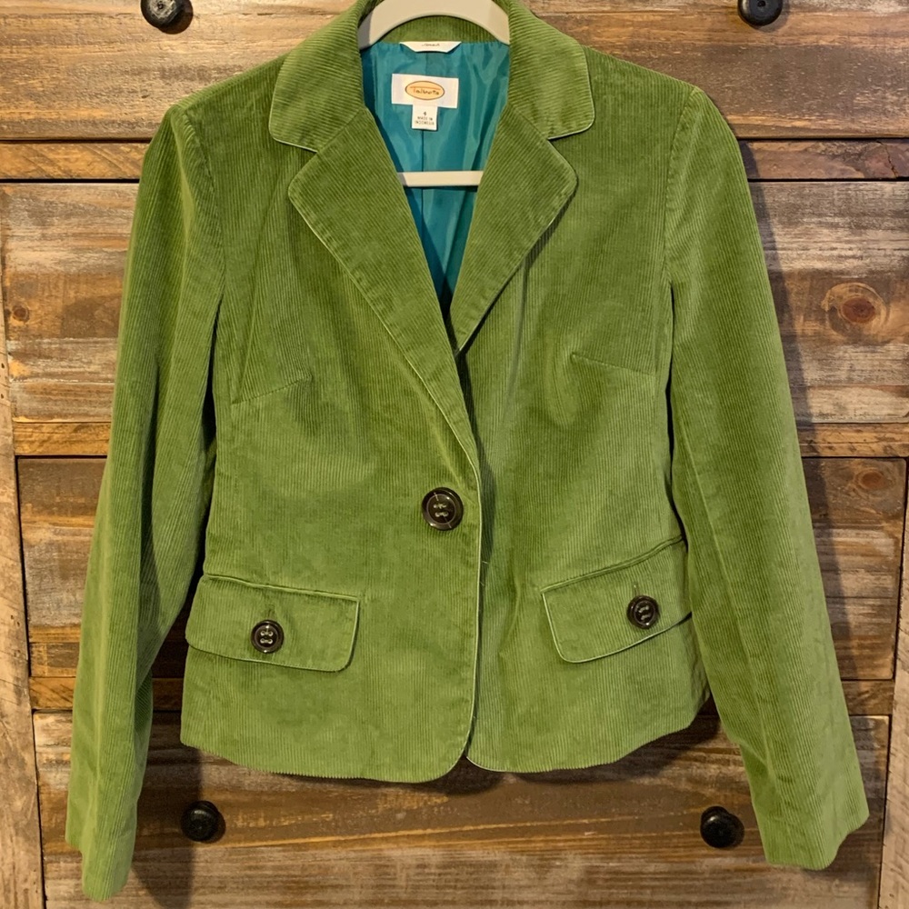 Talbots Stretch Corduroy Blazer